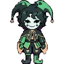 Harlequin sprite