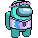 Cyan sprite