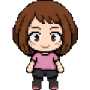 Ochako Uraraka sprite