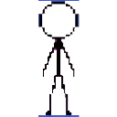 White Stickman sprite