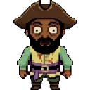 Pirate clark sprite