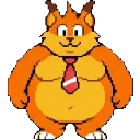 Bubsy Bobcat sprite