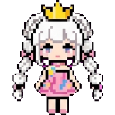 Shiny human sprite