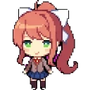 Monika sprite