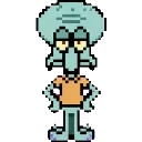 Squidward sprite