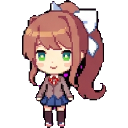Monika sprite