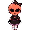 Miss heart eyes sprite