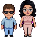 Mami and Noari sprite