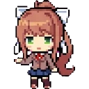 Monika sprite