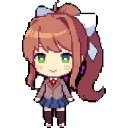 Monika sprite