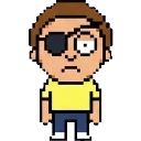 evil morty sprite