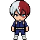 Shoto Todoroki sprite