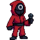 SQUID GAME GUARIA sprite