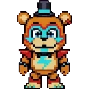 Glamrock Freddy sprite