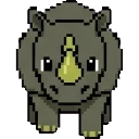 Jaggiy The Rhino sprite