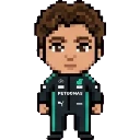 George Russell sprite