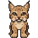 Silver-Ear Jr. the Lynx Kitten sprite