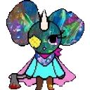 Saileya the rainbow bear sprite