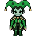 Harlequin sprite