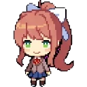 Just Monika sprite