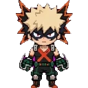 Katsuki Bakugo sprite