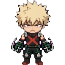 Katsuki Traje De Invierno sprite