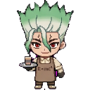 Senku sprite