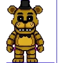 Golden Freddy sprite