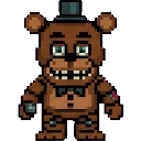 Withered Freddy sprite