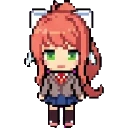 Monika sprite