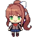 Monika sprite