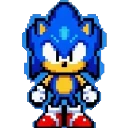 Sonic Ocd Num Fundo Escuro sprite