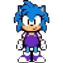 Ginger The hedgehog sprite