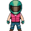 Biker sprite