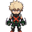 Katsuki Bakugo sprite