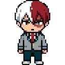 Shoto Todoroki sprite