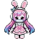 Cute Rabbit Girl sprite