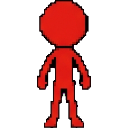 Red. Stick sprite