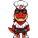 Pizza rex sprite