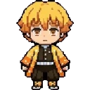 Zenitsu Agatsuma sprite