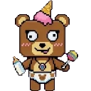 Bear Baby Crazy sprite