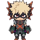 Katsuki Bakugo sprite