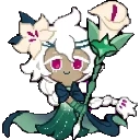 White Lily Cookie sprite