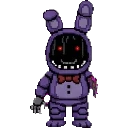 Withered Bonnie sprite