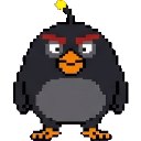 Bomb Angry Birds sprite