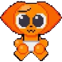 Baby Orange Emoji Cat sprite