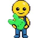 Smiley With Green Lumin sprite