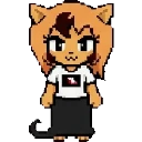 Evil mewew sprite