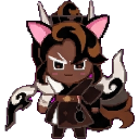 Caramel Arrow Kitty sprite