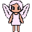 Peri kostümlü sprite